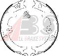 Szczęki hamulcowe, hamulec postojowy do Toyoty, 9114, A.B.S. w ofercie sklepu e-autoparts.pl 