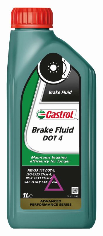 Płyn hamulcowy, Brake Fluid DOT 4, 15CD1A, CASTROL w ofercie sklepu e-autoparts.pl 