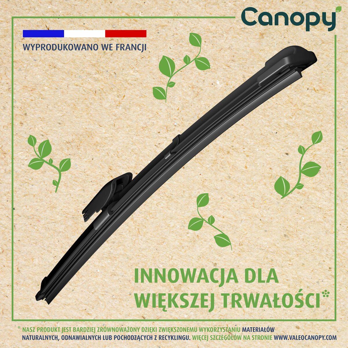 PIÓRO WYCIERACZKI 450MM CANOPY, 583937, VALEO w ofercie sklepu e-autoparts.pl 