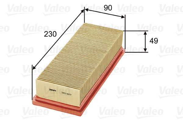 Filtr powietrza 585023 VALEO