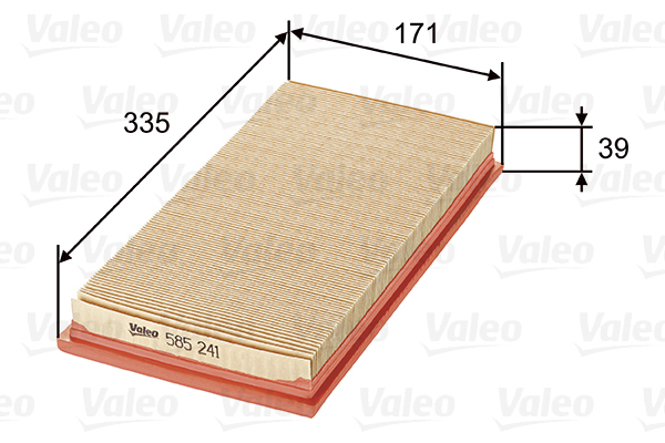 585241 Filtr powietrza VALEO