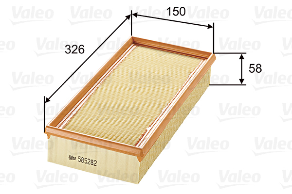 585282 Filtr powietrza VALEO