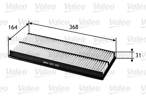 585302 Filtr powietrza VALEO