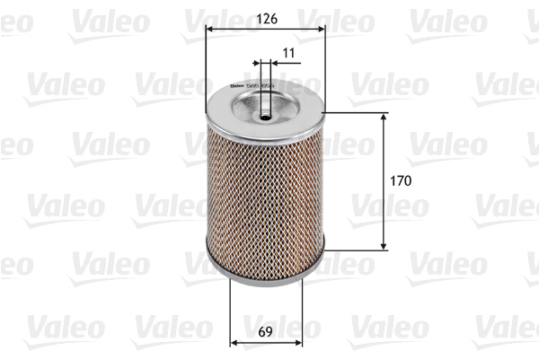 585655 Filtr powietrza VALEO
