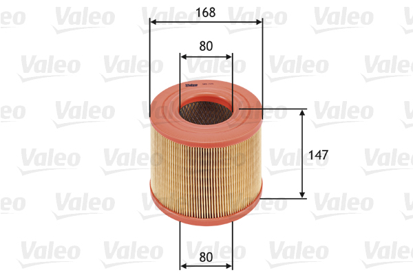 585725 Filtr powietrza VALEO