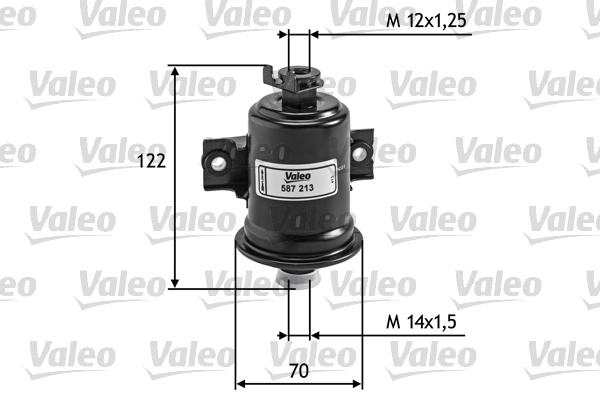 587213 Filtr paliwa VALEO