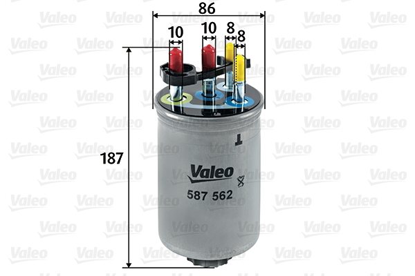 587562 Filtr paliwa VALEO