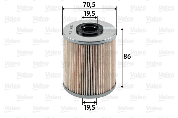 587917 Filtr paliwa VALEO