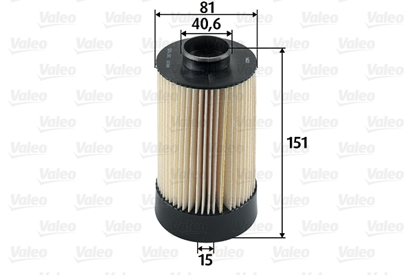 587935 Filtr paliwa VALEO