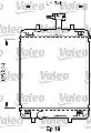 Chłodnica, układ chłodzenia silnika do Citroena, 735072, VALEO w ofercie sklepu e-autoparts.pl 