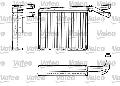 Wymiennik ciepła, ogrzewanie wnętrza do Mercedesa, 812251, VALEO w ofercie sklepu e-autoparts.pl 