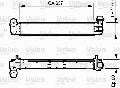 Chłodnica powietrza doładowującego do Renault, 818870, VALEO w ofercie sklepu e-autoparts.pl 