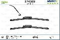 Pióro wycieraczki, SILENCIO FLAT BLADE SET do Renault, 574309, VALEO w ofercie sklepu e-autoparts.pl 