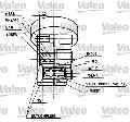 Przełącznik kolumny kierowniczej do Peugeota, 251210, VALEO w ofercie sklepu e-autoparts.pl 