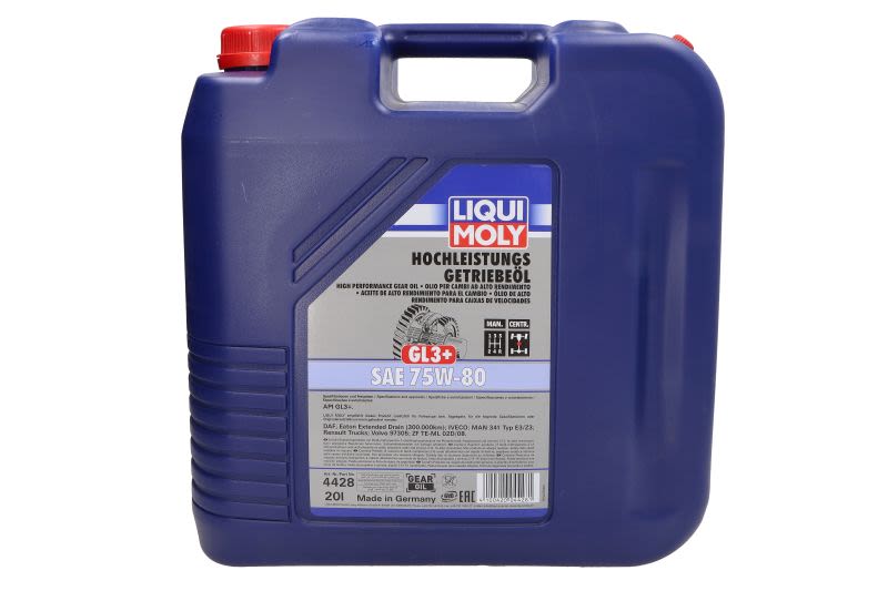 Olej, Hochleistungs-Getriebeöl (GL3+) SAE 75W-80 do Opla, P000229, LIQUI MOLY w ofercie sklepu e-autoparts.pl 