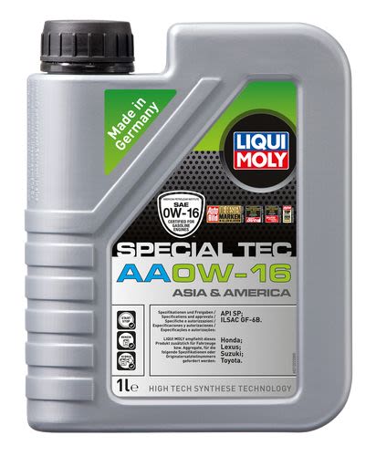 Olej, Special Tec AA 0W-16, 21326, LIQUI MOLY w ofercie sklepu e-autoparts.pl 