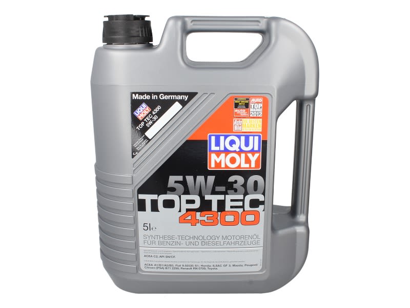 Olej, Top Tec 4300 5W-30, 2324, LIQUI MOLY w ofercie sklepu e-autoparts.pl 