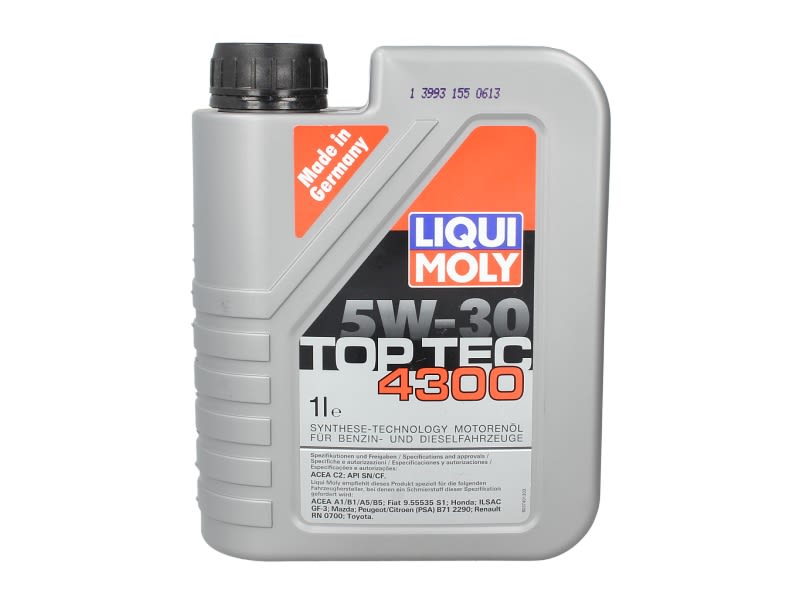 Olej, Top Tec 4300 5W-30, 2323, LIQUI MOLY w ofercie sklepu e-autoparts.pl 