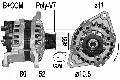 Alternator do Iveco, 209528A, ERA w ofercie sklepu e-autoparts.pl 