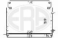 Chłodnica klimatyzacji - skraplacz do Chevroleta, 667032, ERA w ofercie sklepu e-autoparts.pl 