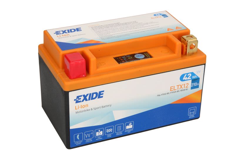 3,5Ah  (L+), ELTX12, EXIDE w ofercie sklepu e-autoparts.pl 