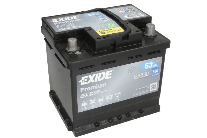 53Ah  (L-) do Opla, EA530, EXIDE w ofercie sklepu e-autoparts.pl 