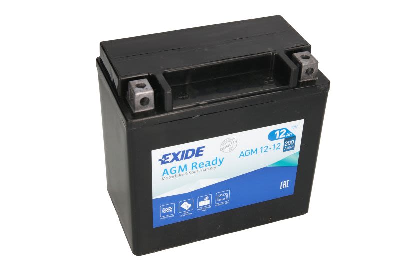 12Ah  (L+) , AGM12-12, EXIDE w ofercie sklepu e-autoparts.pl 