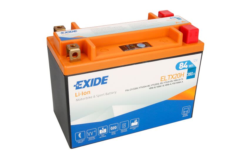 7Ah  (L+), ELTX20H, EXIDE w ofercie sklepu e-autoparts.pl 