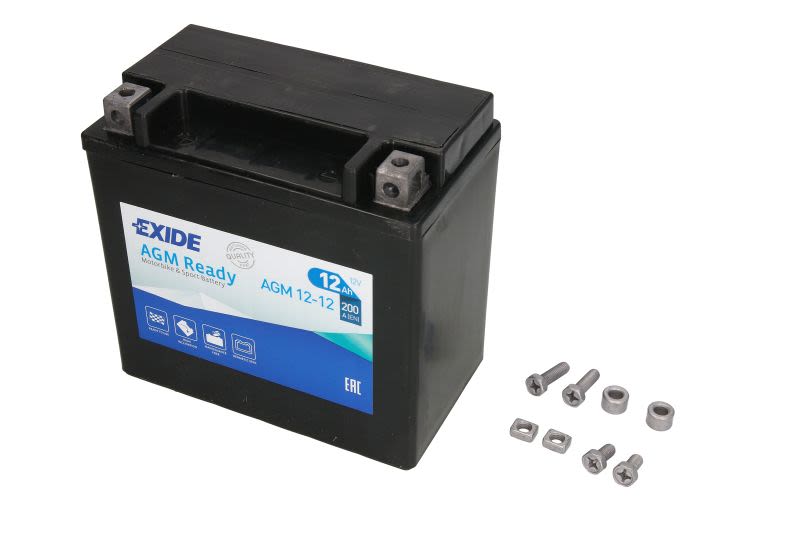 12Ah  (L+) , AGM12-12, EXIDE w ofercie sklepu e-autoparts.pl 