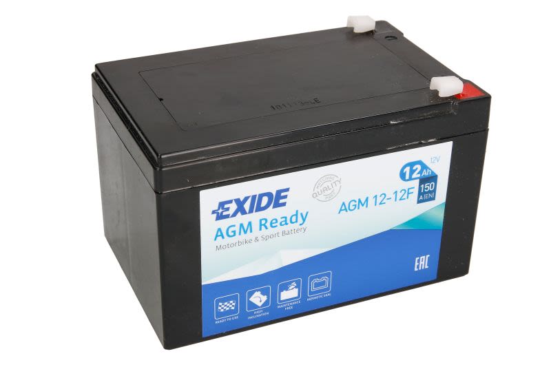 12Ah , AGM12-12F, EXIDE w ofercie sklepu e-autoparts.pl 