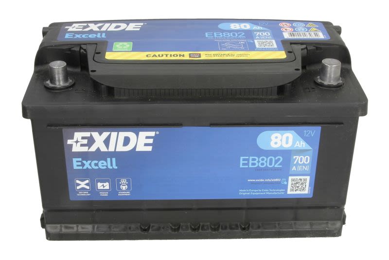 80Ah  (L-) do BMW, EB802, EXIDE w ofercie sklepu e-autoparts.pl 