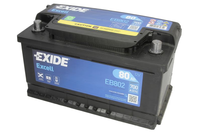 80Ah  (L-) do BMW, EB802, EXIDE w ofercie sklepu e-autoparts.pl 