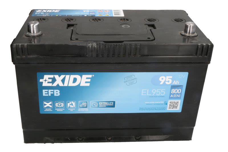 80Ah , EL955, EXIDE w ofercie sklepu e-autoparts.pl 
