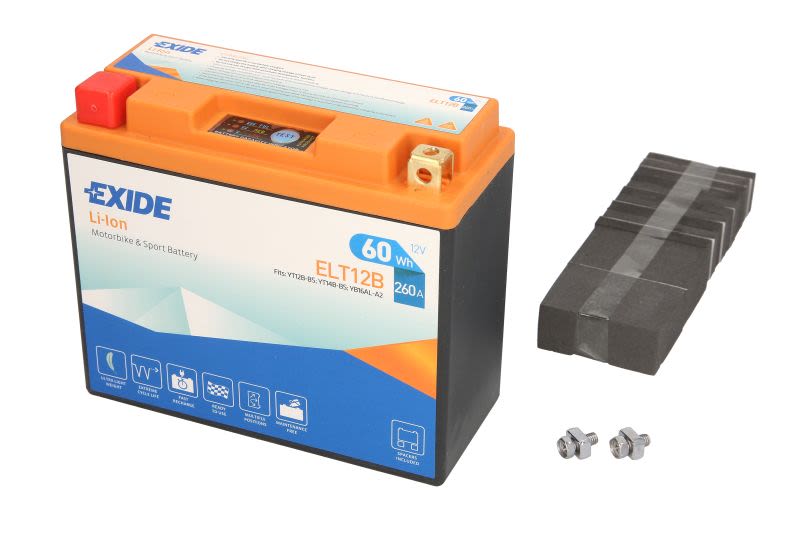 5Ah  (L+), ELT12B, EXIDE w ofercie sklepu e-autoparts.pl 