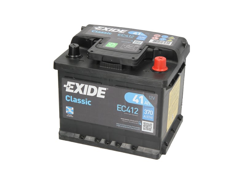 41Ah  (L-) do Forda, EC412, EXIDE w ofercie sklepu e-autoparts.pl 