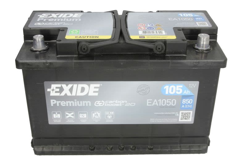105Ah  (L-), EA1050, EXIDE w ofercie sklepu e-autoparts.pl 