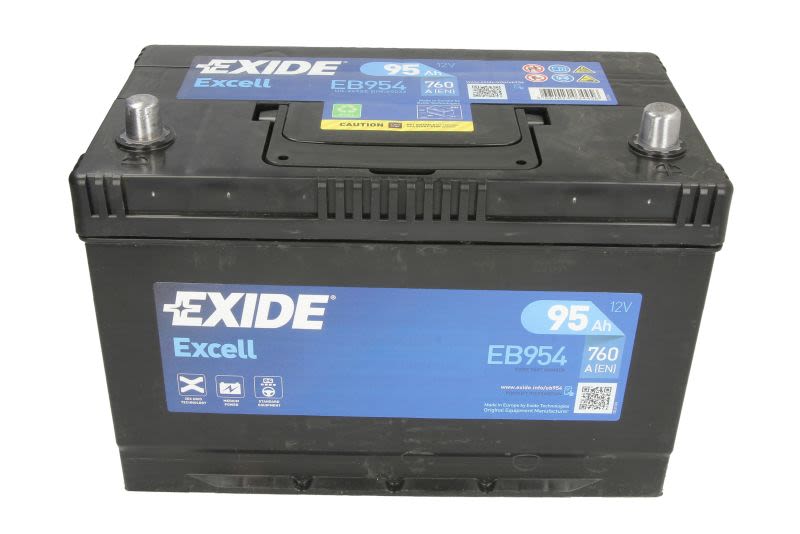 95Ah  (L-) do Mitsubishi, EB954, EXIDE w ofercie sklepu e-autoparts.pl 