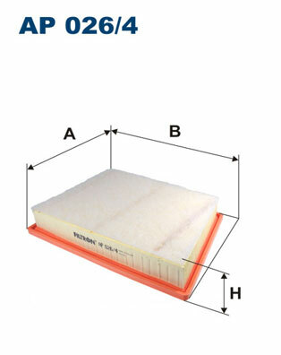 Filtr powietrza AP 026/4 FILTRON WIX