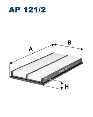Filtr powietrza AP 121/2 FILTRON WIX