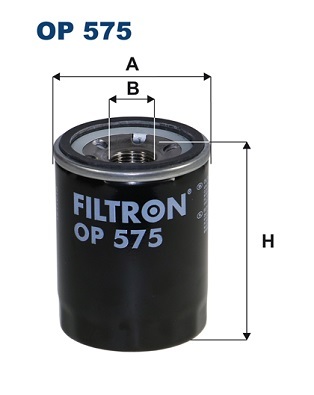 Filtr oleju OP 575 FILTRON WIX