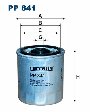 Filtr paliwa PP 841 FILTRON WIX