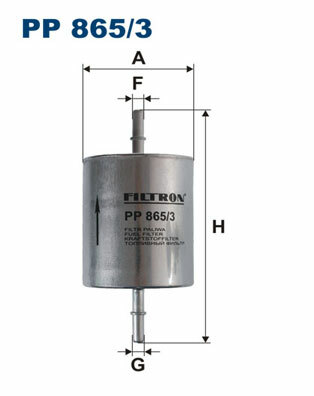 Filtr paliwa PP 865/3 FILTRON WIX