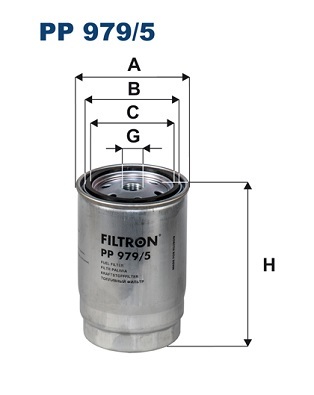 Filtr paliwa PP 979/5 FILTRON WIX