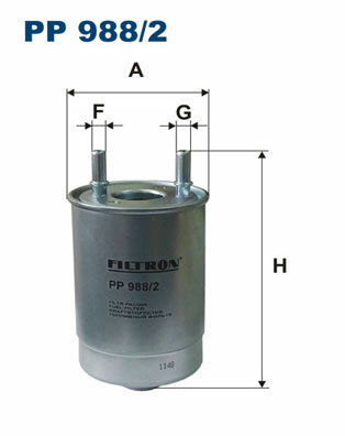 Filtr paliwa PP 988/2 FILTRON WIX