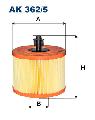 Filtr powietrza do BMW, AK 362/5, FILTRON WIX w ofercie sklepu e-autoparts.pl 
