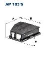 Filtr powietrza do Hondy, AP 103/5, FILTRON WIX w ofercie sklepu e-autoparts.pl 