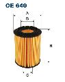 Filtr oleju do VW, OE 640, FILTRON WIX w ofercie sklepu e-autoparts.pl 