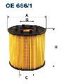 Filtr oleju do Opla, OE 666/1, FILTRON WIX w ofercie sklepu e-autoparts.pl 