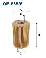 Filtr oleju do Lexusa, OE 685/6, FILTRON WIX w ofercie sklepu e-autoparts.pl 
