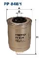 Filtr paliwa do Forda, PP 848/1, FILTRON WIX w ofercie sklepu e-autoparts.pl 